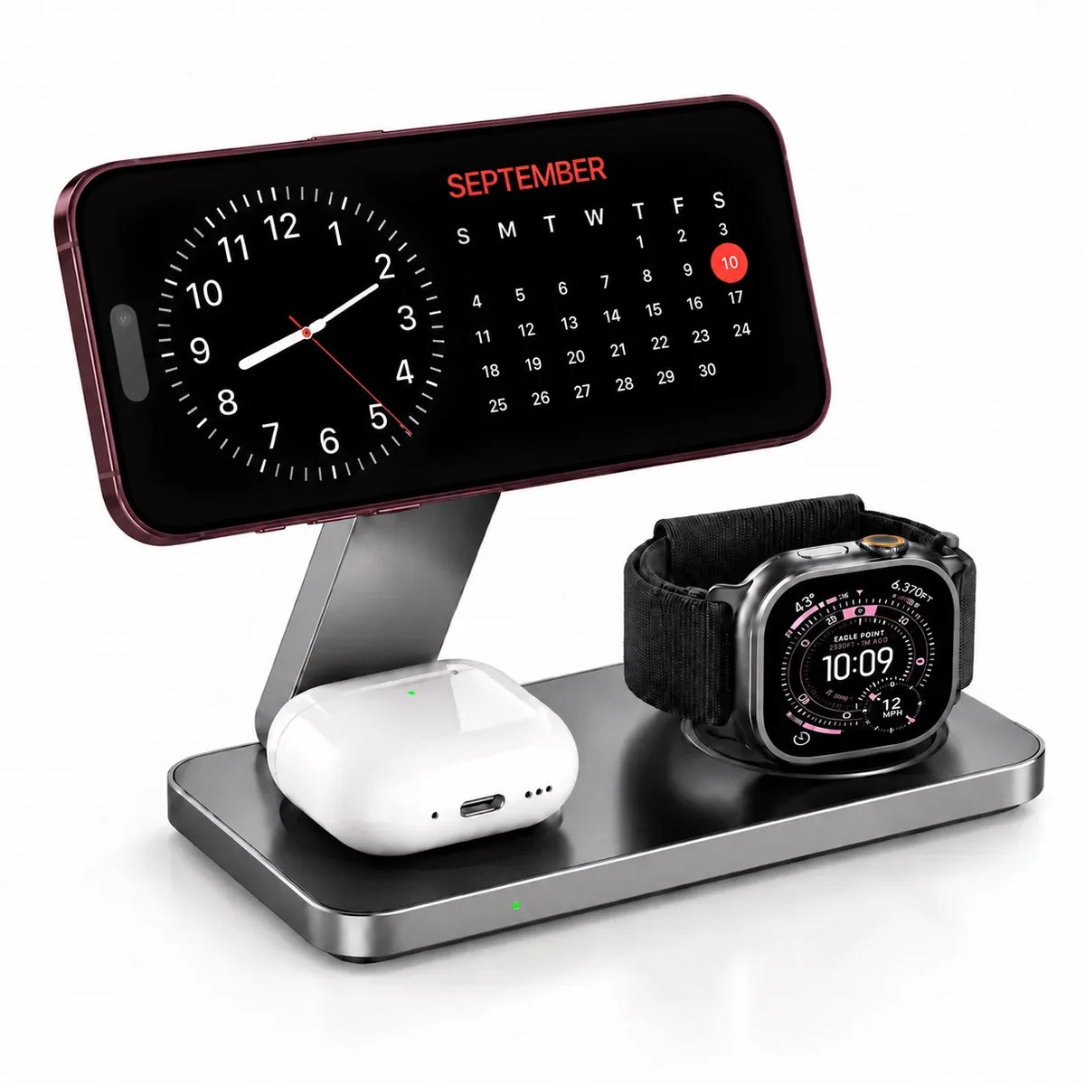 3-in-1 magsafe apple charging station.
