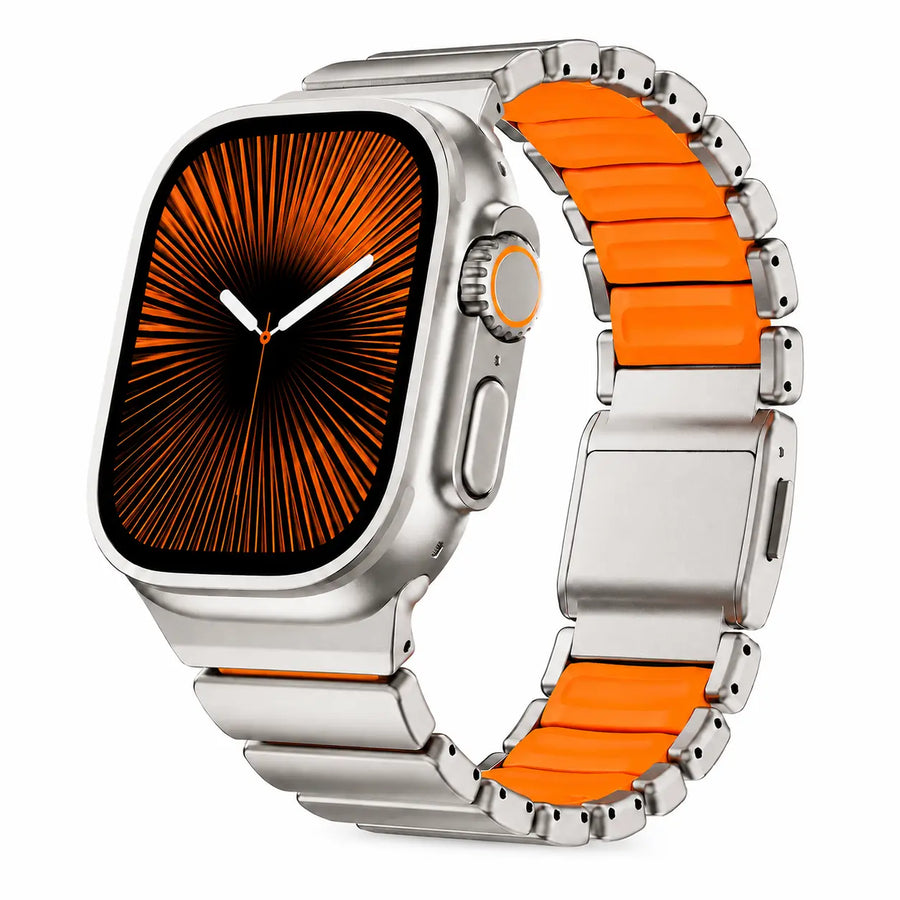 apple watch ultra band titanium cosmic orange