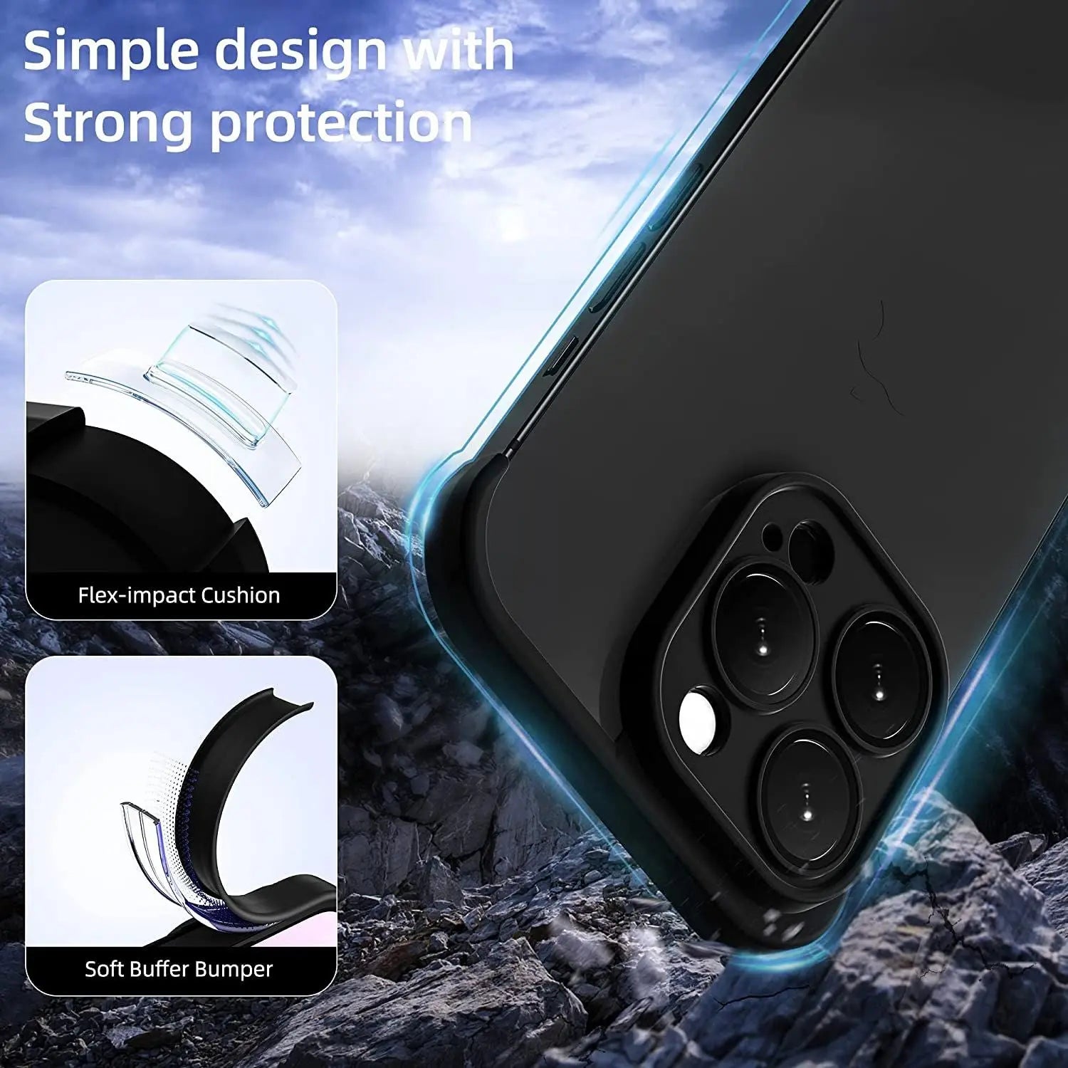 Minimal Apple iPhone 16 Pro Max Case