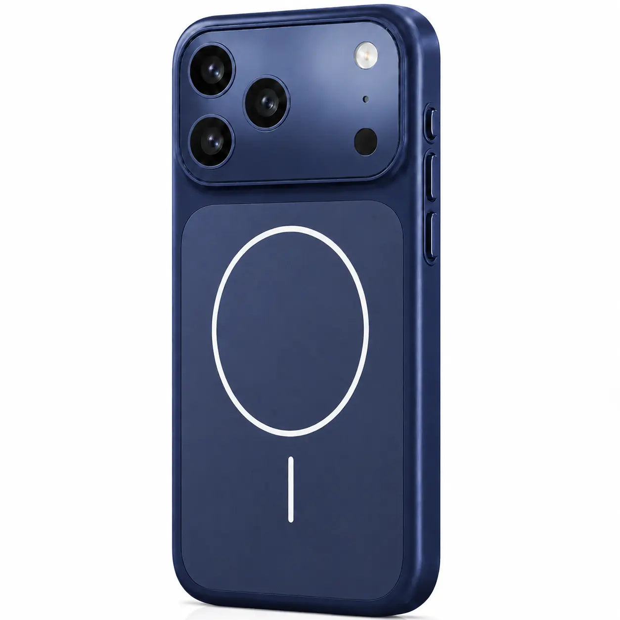 Slim magnetic phone case with matte finish