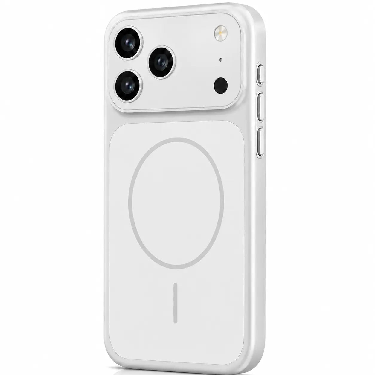 Shockproof phone case with magnetic charging support