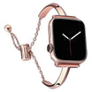 Slim Stainless Steel Link Band for Apple Watch